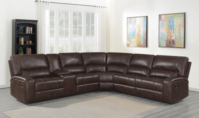 Brunson 3-Piece Motion Sectional Sofa-Sectional Sofas-Jennifer Furniture