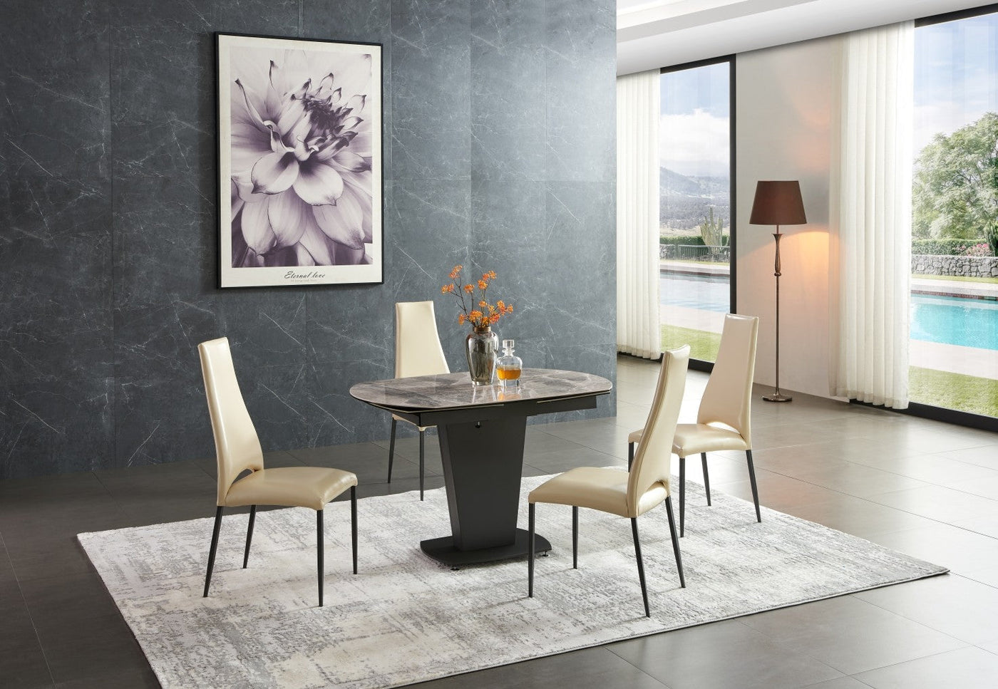 Bubble Dining Table-Dining Tables-Jennifer Furniture