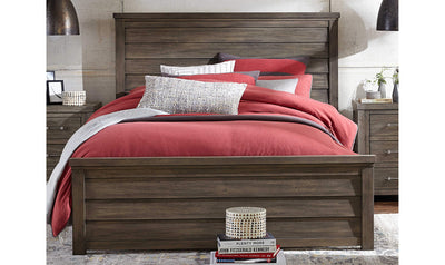 Bunkhouse Complete Louvered Panel Bed, Queen-Beds-Jennifer Furniture