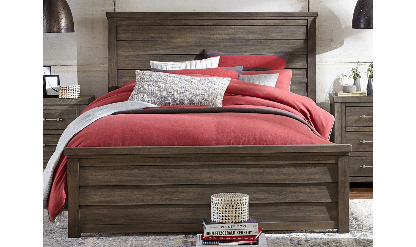 Bunkhouse Complete Mid Loft Bed, Twin-Beds-Jennifer Furniture