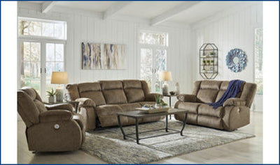 Burkner Reclining Power Living Room Set-Living Room Sets-Jennifer Furniture