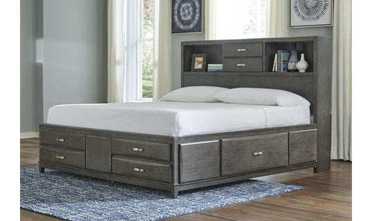 Caitbrook storage bedroom set-Bedroom Sets-Jennifer Furniture