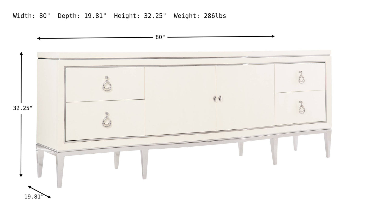 Calista Entertainment Console-Console Table-Jennifer Furniture