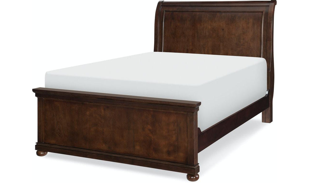 Canterbury Complete Sleigh Bed, Full-Beds-Jennifer Furniture