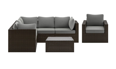 Cape Shores 3-Piece Sectional Set by homestyles-Sectional Sofas-Jennifer Furniture