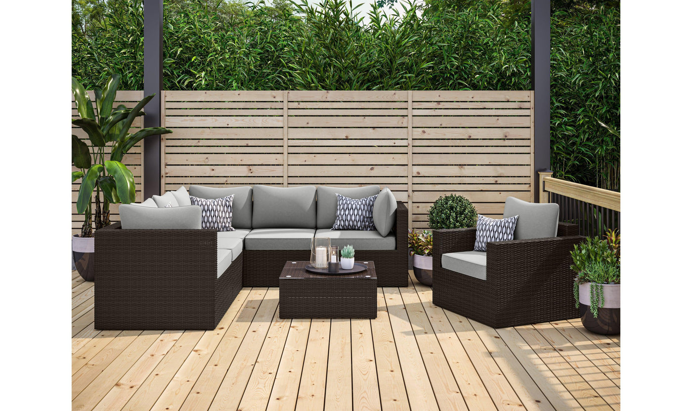 Cape Shores 3-Piece Sectional Set by homestyles-Sectional Sofas-Jennifer Furniture
