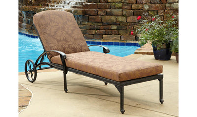 Capri Outdoor Chaise Lounge - Brown by homestyles-Patio-Jennifer Furniture