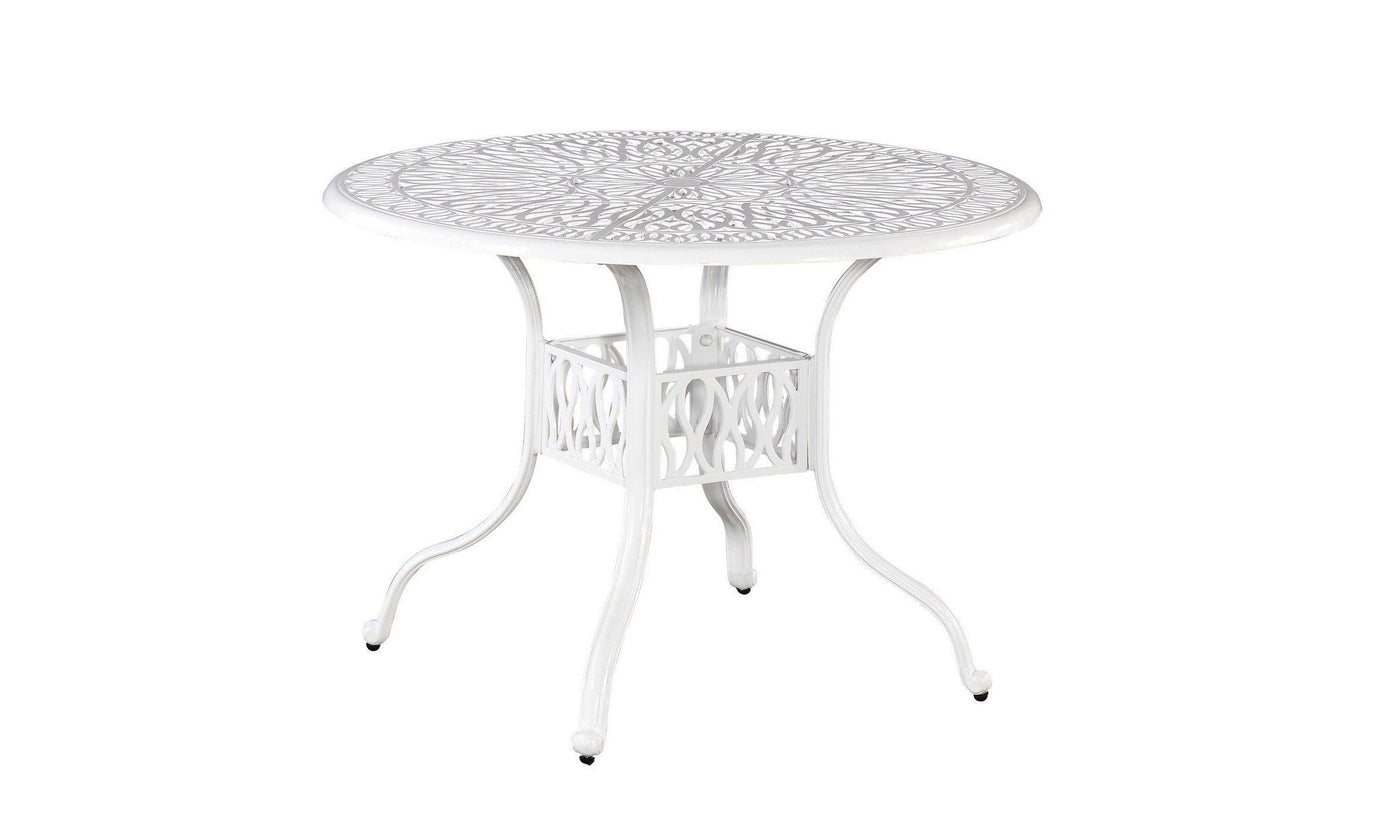 Capri Outdoor Dining Table by homestyles-White-Patio-Jennifer Furniture