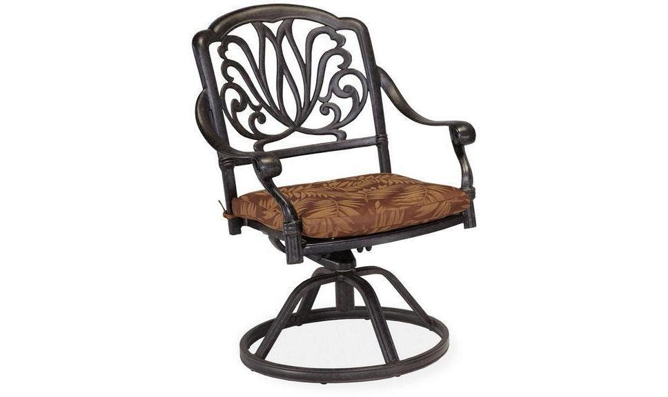 Capri Outdoor Swivel Rocking Chair by homestyles-charcoal-Patio-Jennifer Furniture