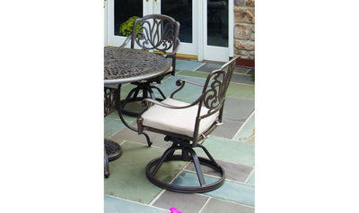 Capri Outdoor Swivel Rocking Chair by homestyles-Taupe-Patio-Jennifer Furniture