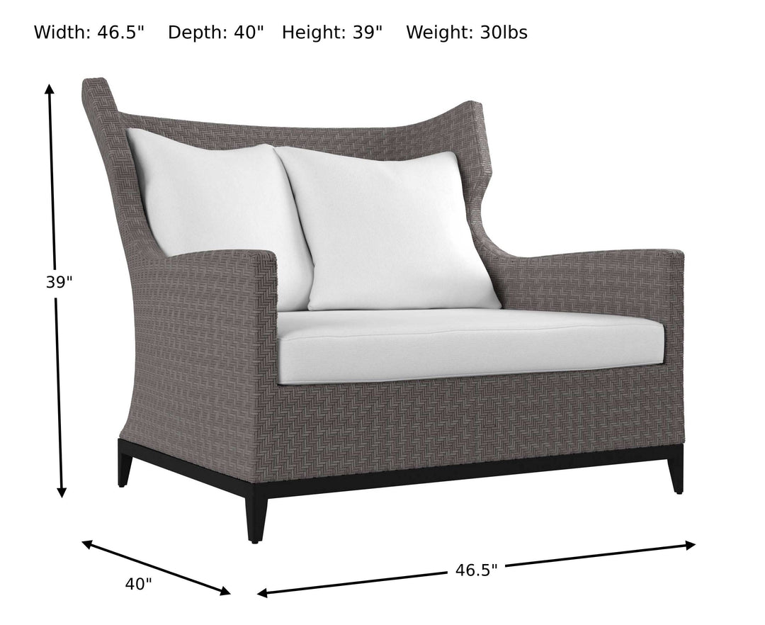 Captiva Chair 1/2-Outdoor Chairs-Jennifer Furniture