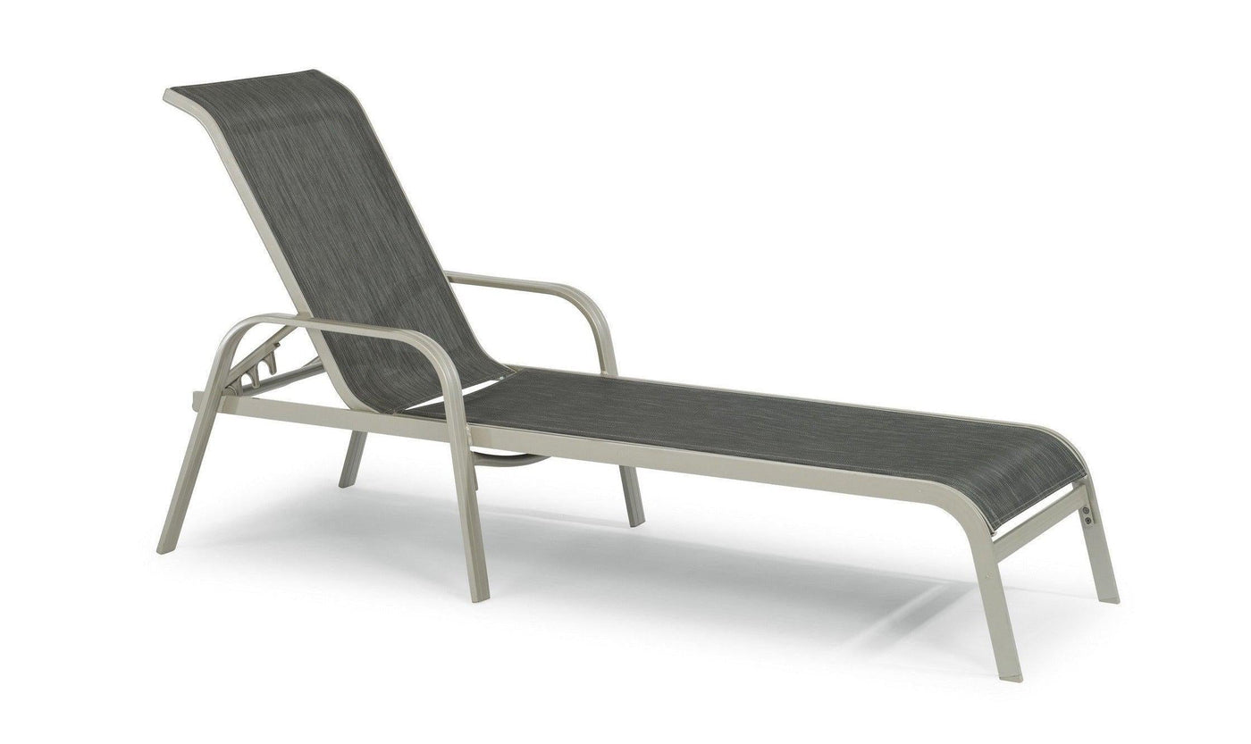Captiva Outdoor Chaise Lounge -Gray by homestyles-Patio-Jennifer Furniture