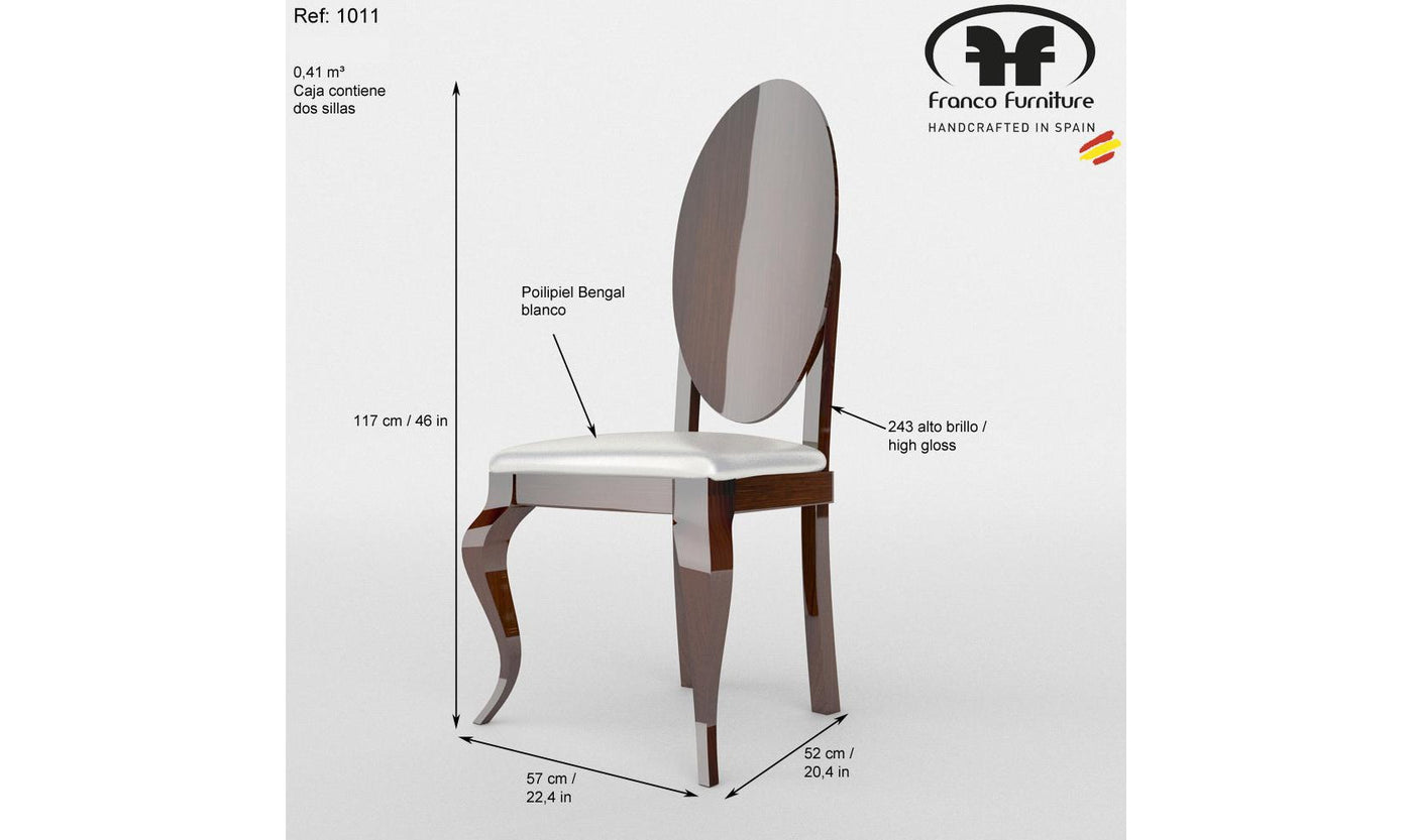 Carmen Side Chair-Dining Side Chairs-Jennifer Furniture