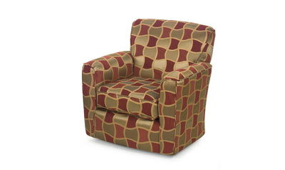 Caroline Swivel Chair-Accent Chairs-Jennifer Furniture