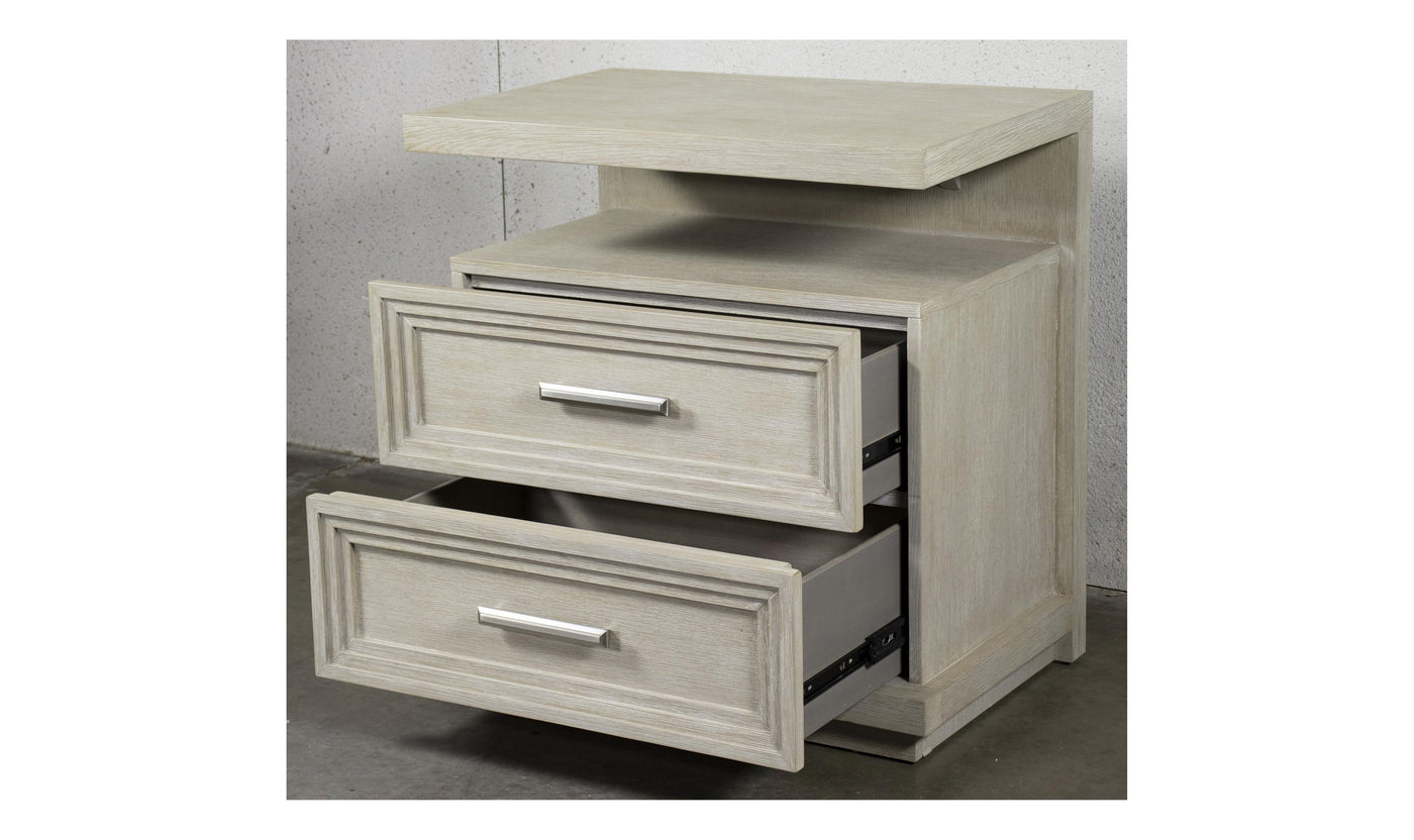Cascade 2-drawer Nightstand-Nightstands-Jennifer Furniture