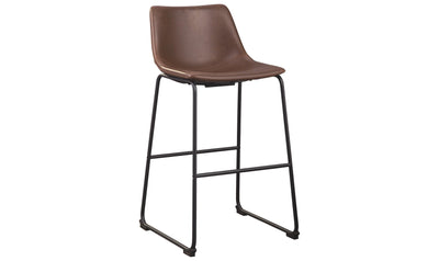 Centiar Tall Upholstered Barstool (Pair)-Barstools-Jennifer Furniture