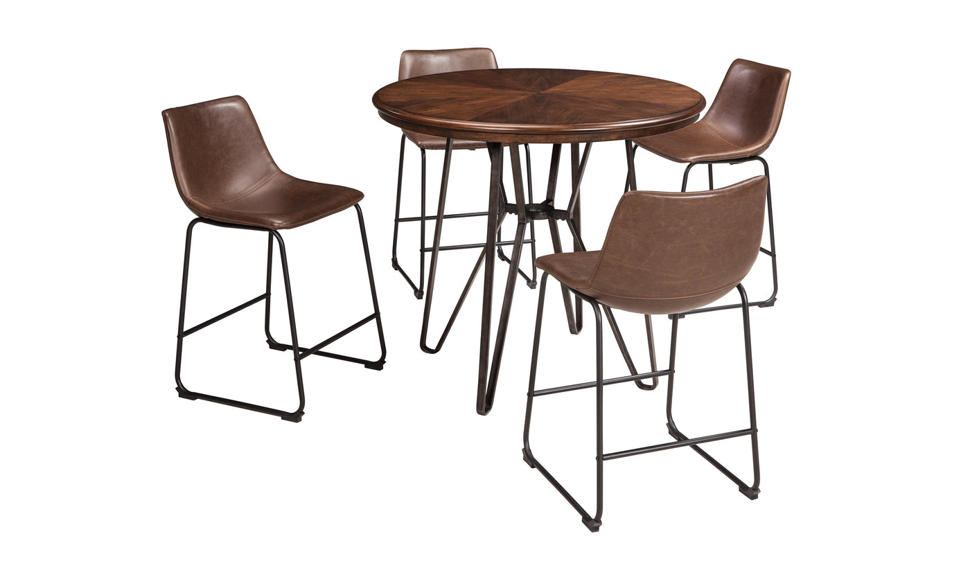 Centiar Upholstered Barstool (Pair)-Barstools-Jennifer Furniture