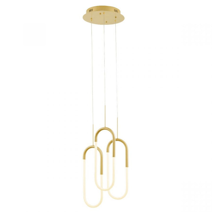 Averi LED Three Clips Chandelier 