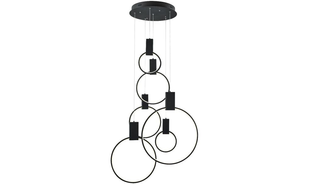 Hong Kong LED Circular Chandelier