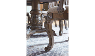 Charmond Dining Upholstered Arm Chair (2 Count)-Dining Arm Chairs-Jennifer Furniture
