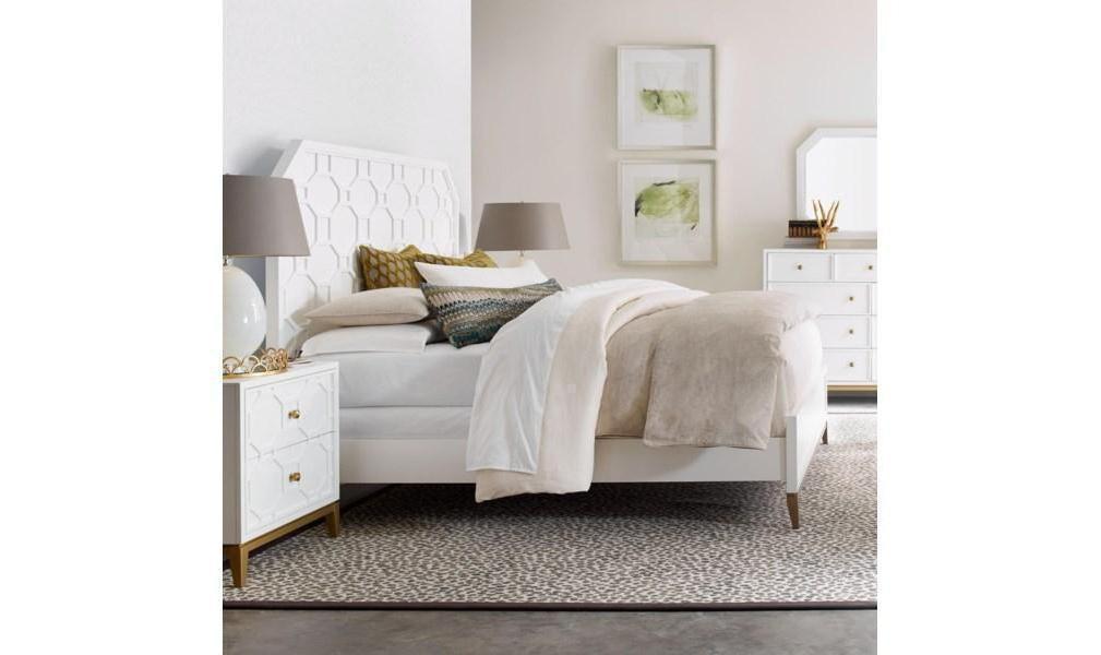 Chelsea by Rachael Ray Panel Bed, Queen 5/0-Beds-Jennifer Furniture
