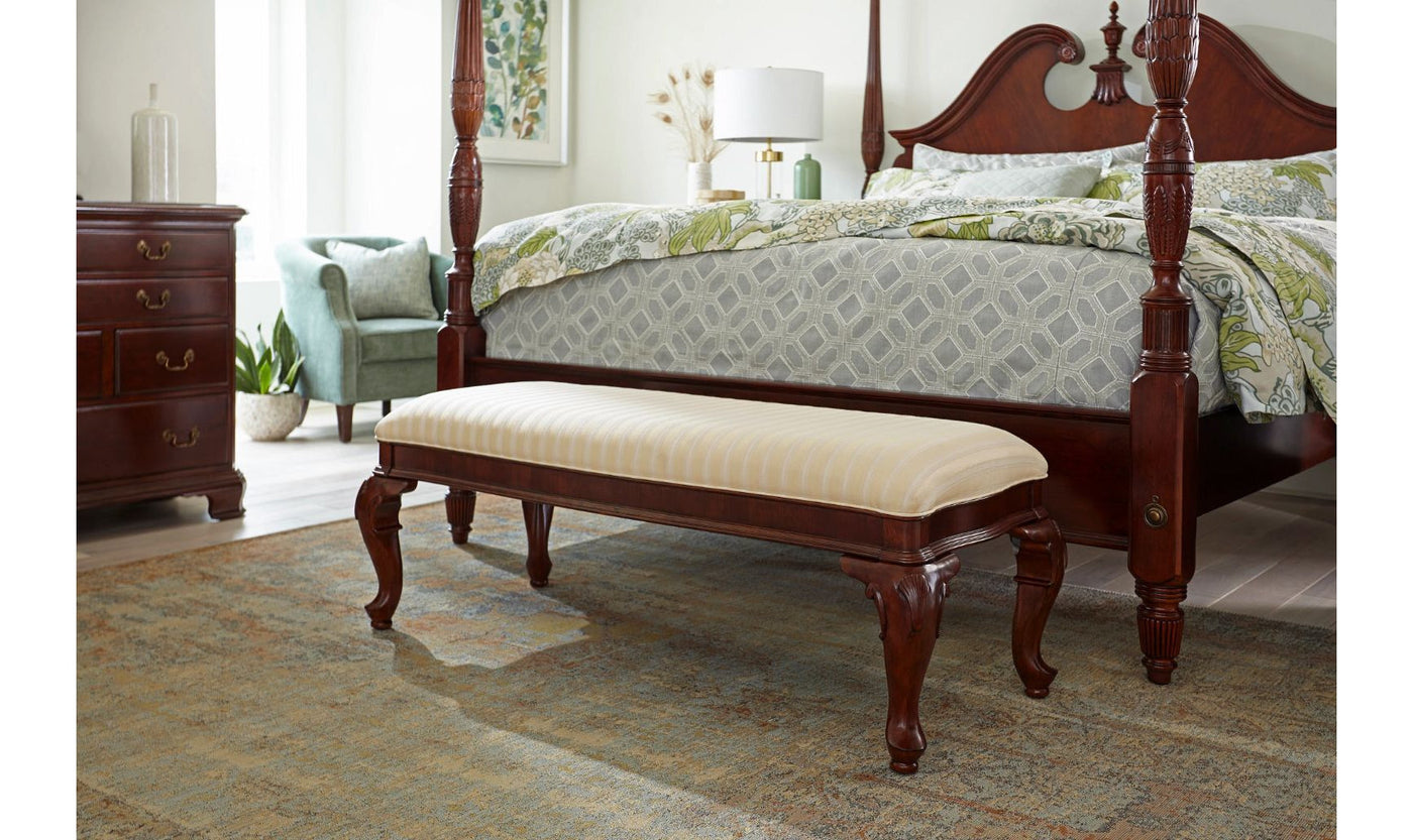 CHERRY GROVE BED BENCH-Benches-Jennifer Furniture