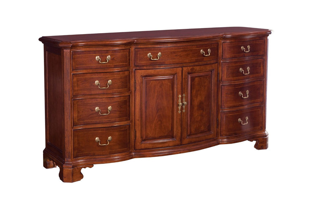 CHERRY GROVE DOOR TRIPLE DRESSER-Dressers-Jennifer Furniture