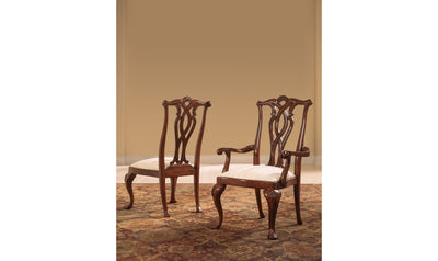 CHERRY GROVE PIERCED BACK SIDE CHAIR-Dining Side Chairs-Jennifer Furniture