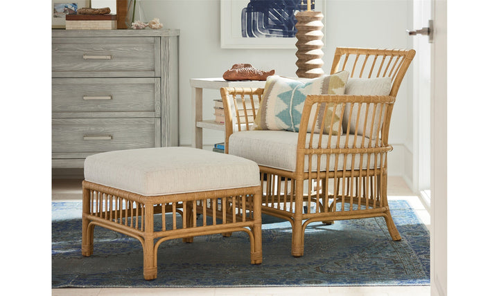 CLEARWATER LOUNGE CHAIR AND OTTOMAN COMBO-Accent Chairs-Jennifer Furniture