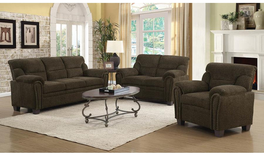 Clemintine Living Room Set-Living Room Sets-Jennifer Furniture