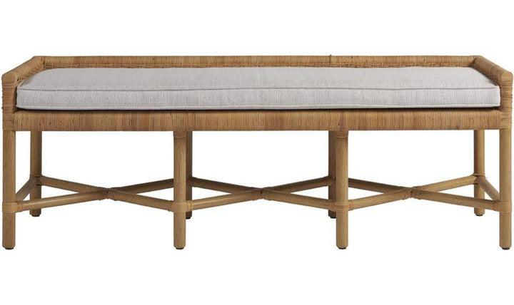 Coastal Living Escape Pull Up Bench-Benches-Jennifer Furniture