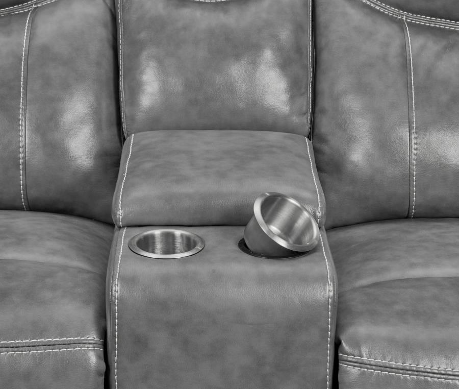 Conrad Motion Loveseat-Loveseats-Jennifer Furniture