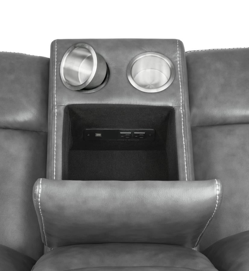 Conrad Motion Loveseat-Loveseats-Jennifer Furniture