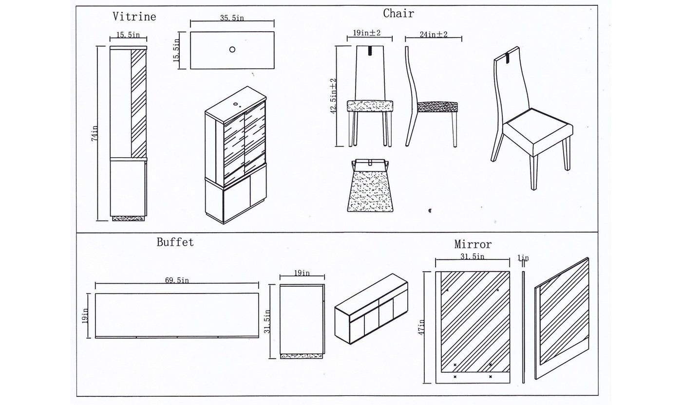 Copenhagen Buffet-Buffets-Jennifer Furniture
