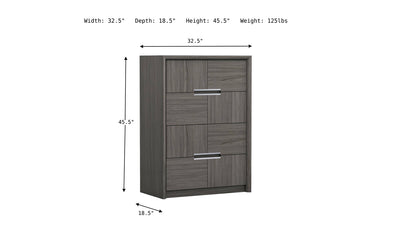Copenhagen Chest-Storage Chests-Jennifer Furniture