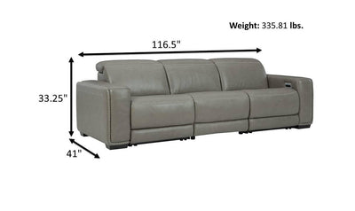 Correze Power Reclining Sofa-Sofas-Jennifer Furniture