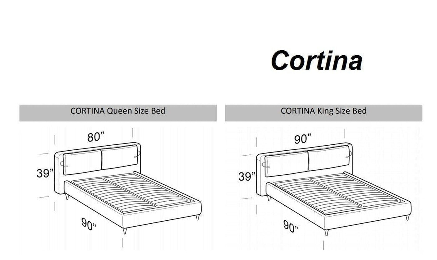 Cortina Bed-Beds-Jennifer Furniture