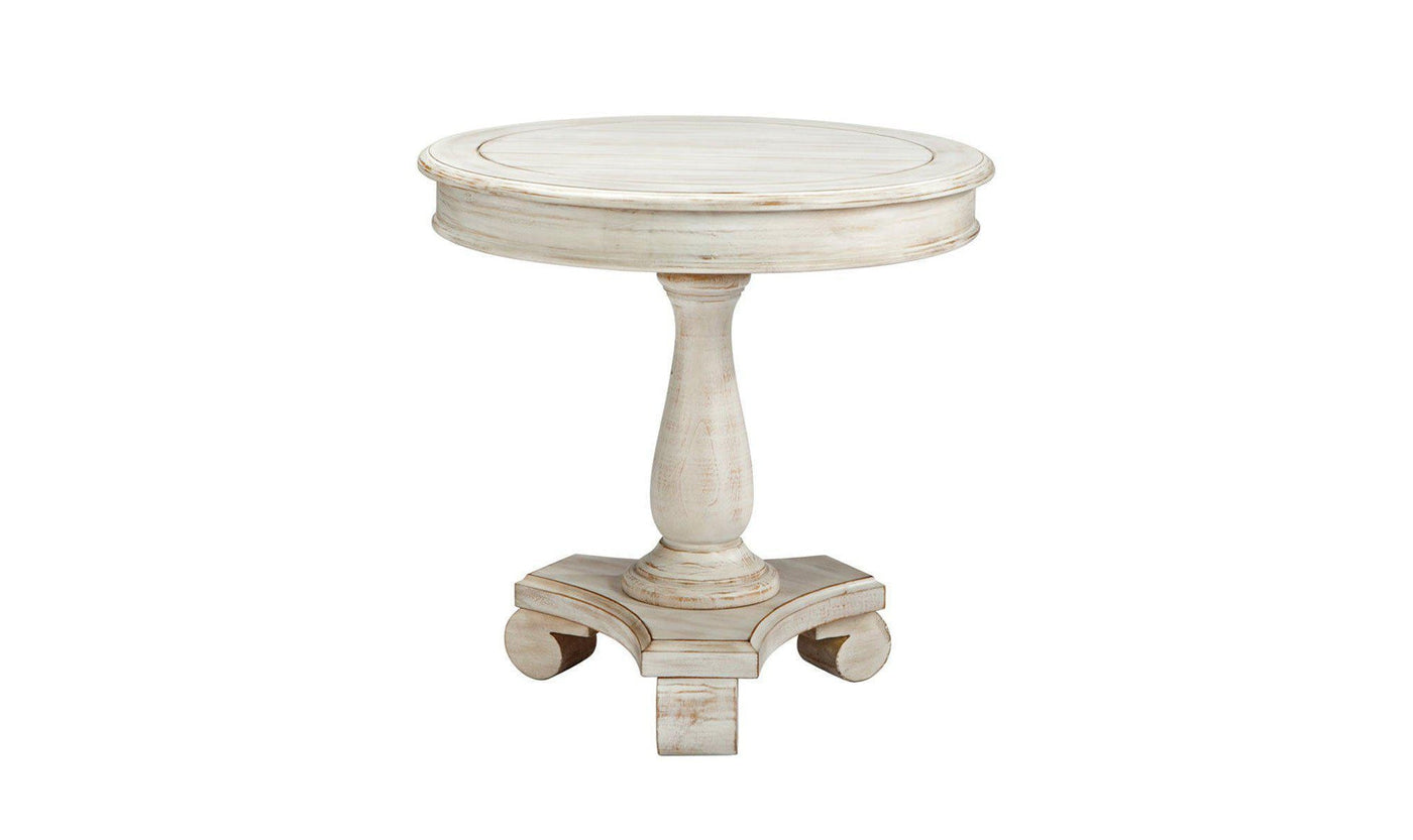 Cottage Accents Round End Table-End Tables-Jennifer Furniture