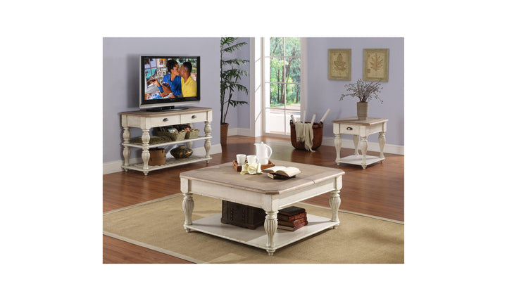 Coventry Two Tone Console Table-Console Tables-Jennifer Furniture