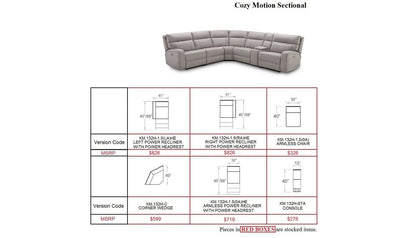 Cozy Motion Sectional Sofa-Sectional Sofas-Jennifer Furniture