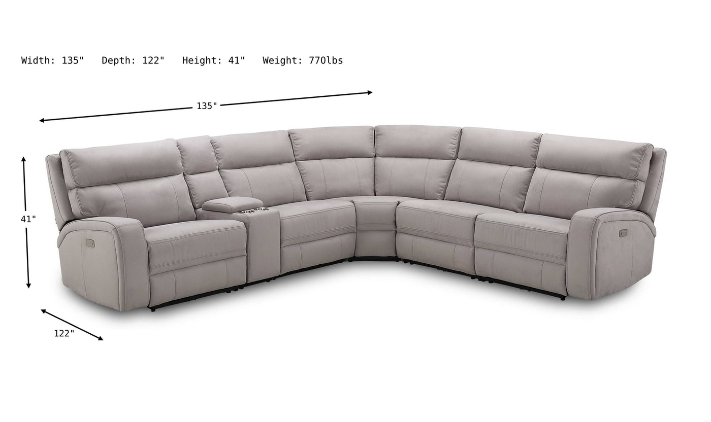 Cozy Motion Sectional Sofa-Sectional Sofas-Jennifer Furniture