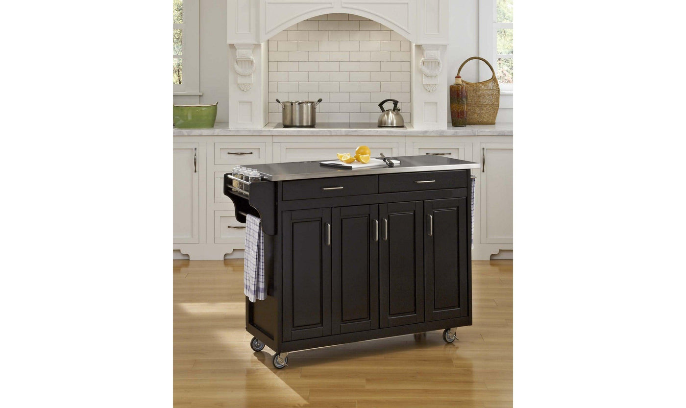 Create-A-Cart Kitchen Cart by 12 homestyles-Cabinets-Jennifer Furniture