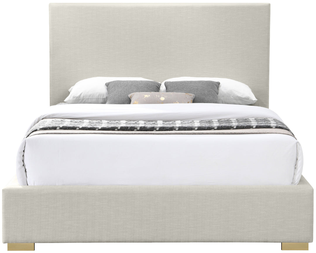 Crosby Linen Bed-Beds-Jennifer Furniture