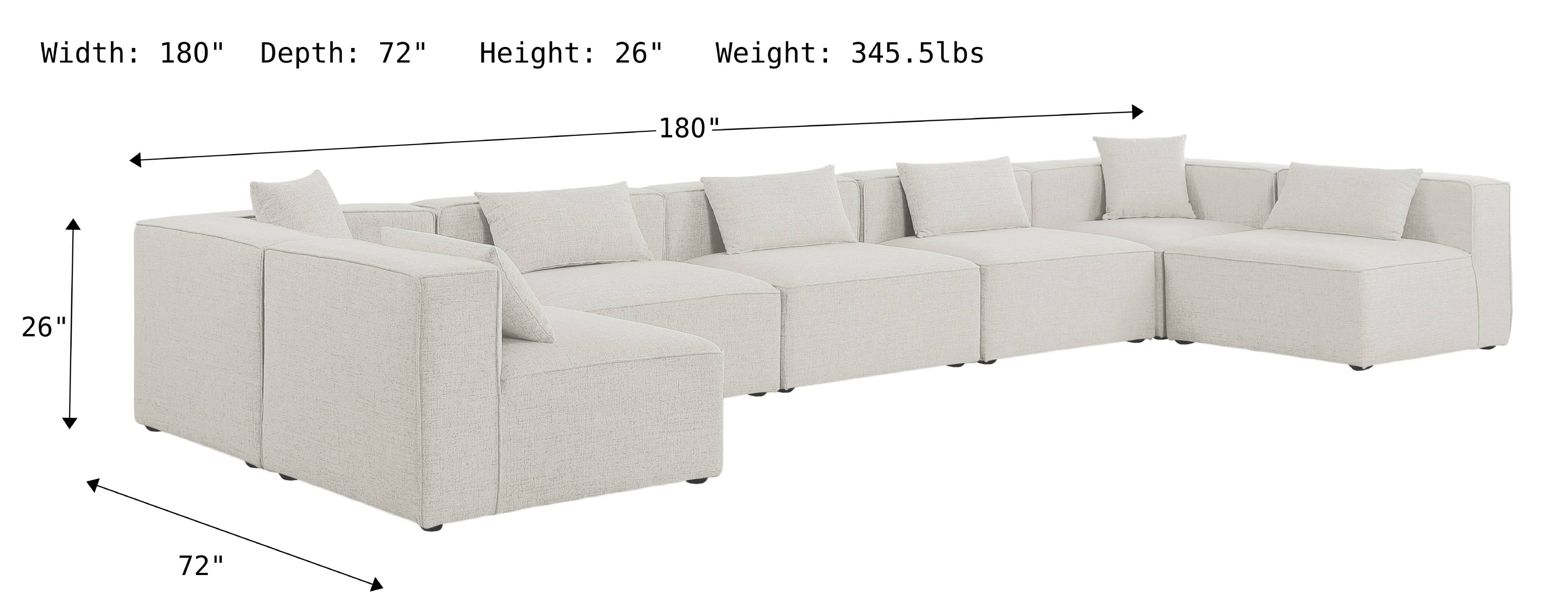 Cube Modular Sectional Sofa-Sectional Sofas-Jennifer Furniture