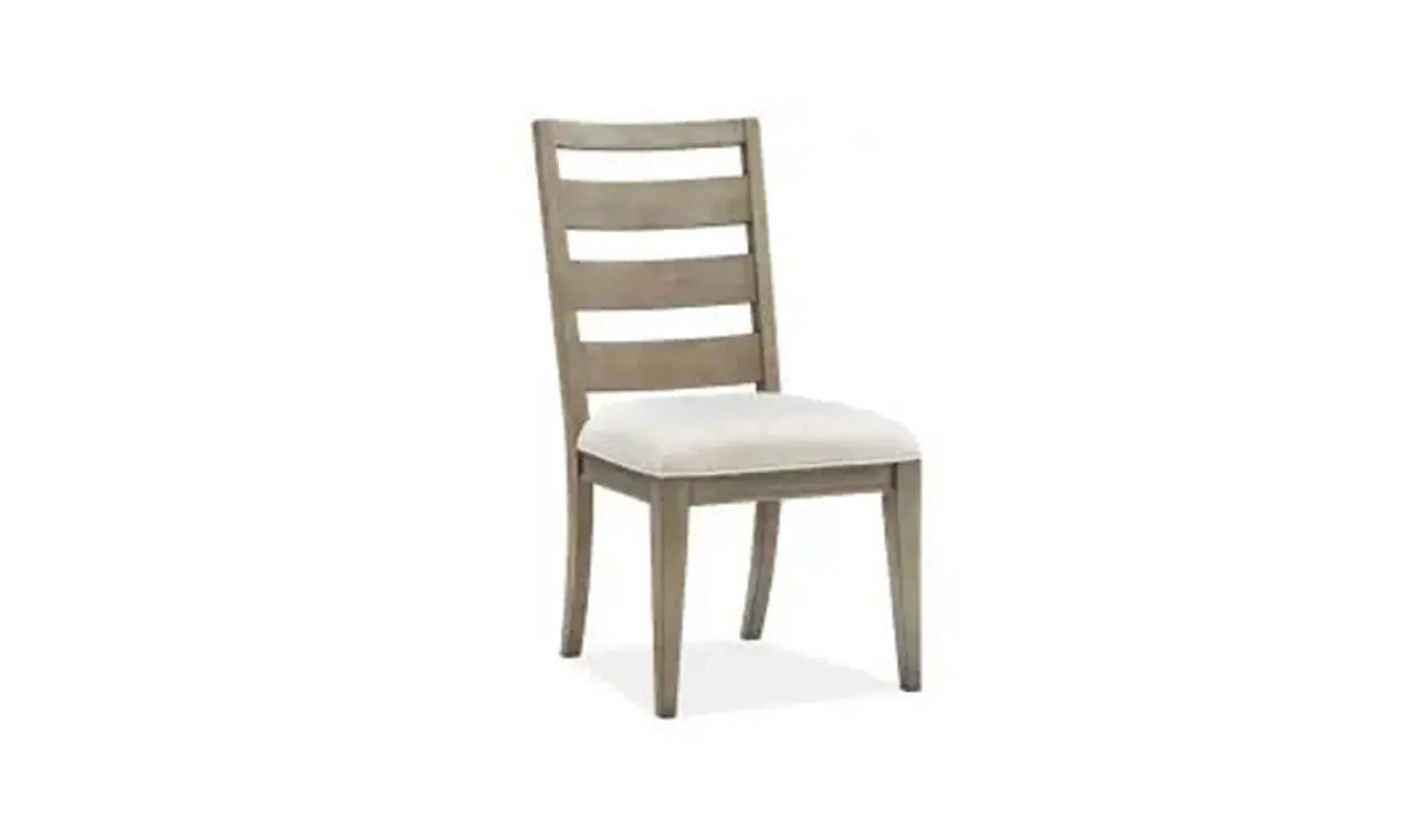 Bellevue Manor Dining Side Chair w-Upholstered Seat