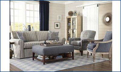 Daisy Slipcovered Loveseat-Loveseats-Jennifer Furniture