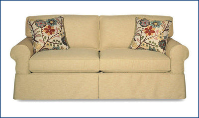Daisy Slipcovered Loveseat-Loveseats-Jennifer Furniture