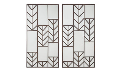 Daniela Accent Mirror Set (2/CN)-Mirrors-Jennifer Furniture