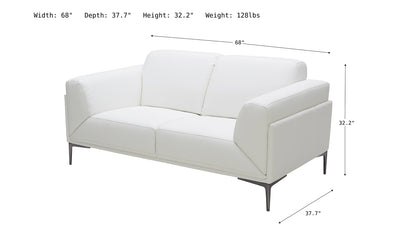 Davos Loveseat-Loveseats-Jennifer Furniture