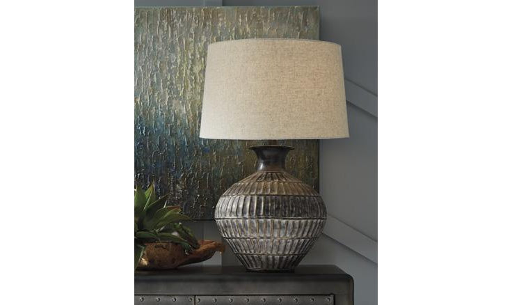 Dayo Metal Table Lamp (1/CN)-Table Lamps-Jennifer Furniture